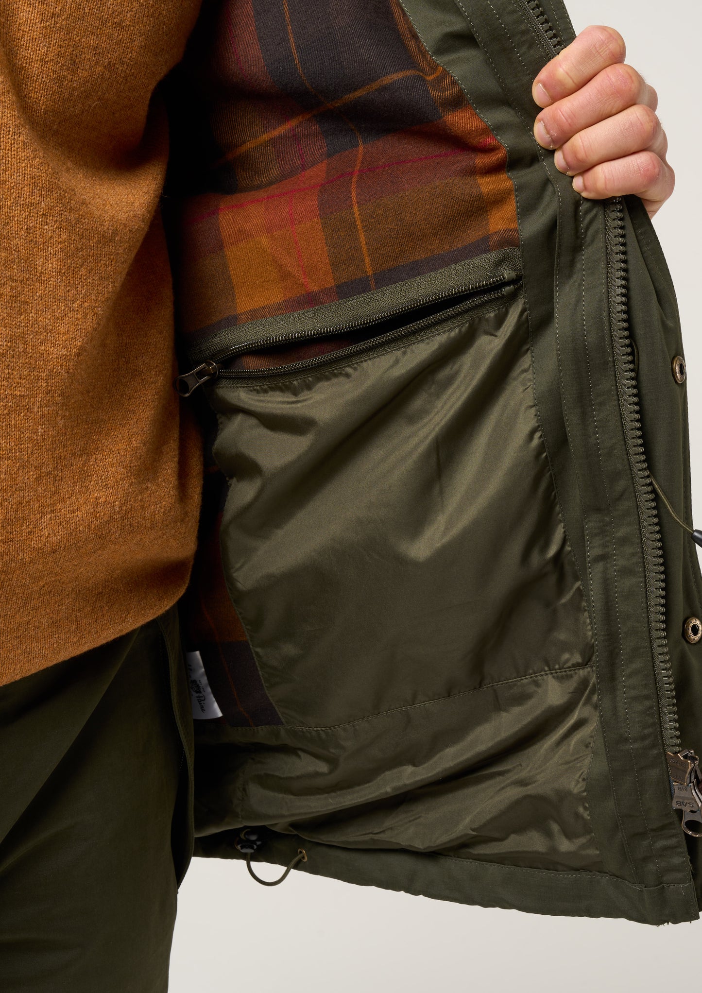 Milwood Men's Waterproof Shooting Coat In Olive