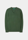 Haddington Cashmere Jumper in Costal Range