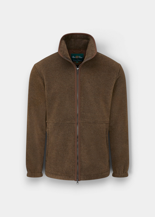 Aylsham Men's Fleece Jacket In Pecan