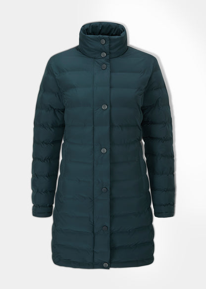 Calsall Ladies Coat in Navy - Regular Fit