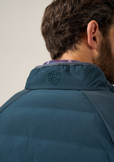 Calsall Men's Hybrid Jacket In Navy