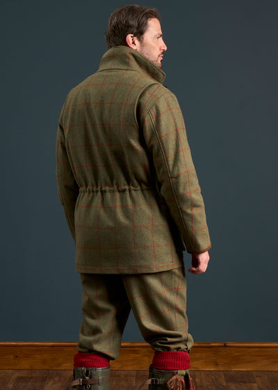 Combrook Men's Tweed Shooting Field Coat In Reed