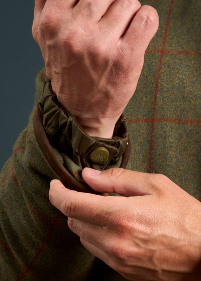 Combrook Men's Waterproof Tweed Coat In Reed