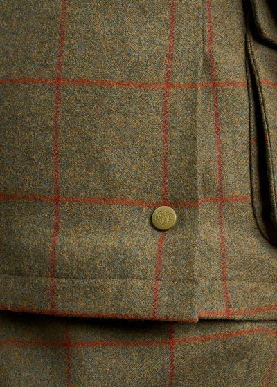 Combrook Men's Waterproof Tweed Coat In Reed