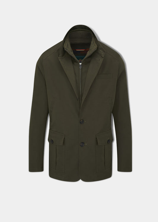 Southmaw Men's Cotton Jacket In Olive