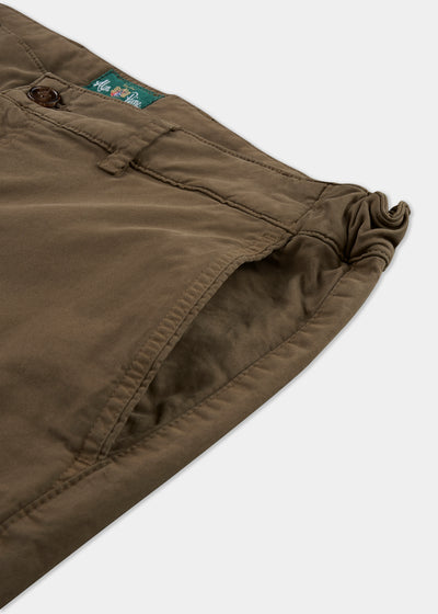 Men's Chino Trousers in Brown