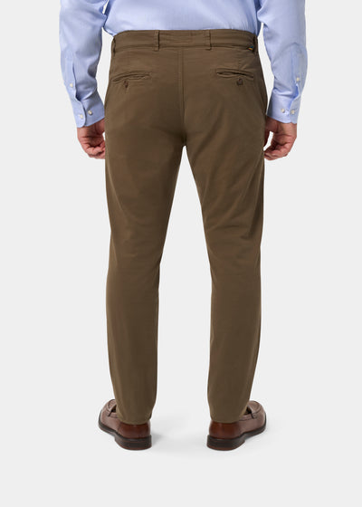 Men's Chino Trousers in Brown
