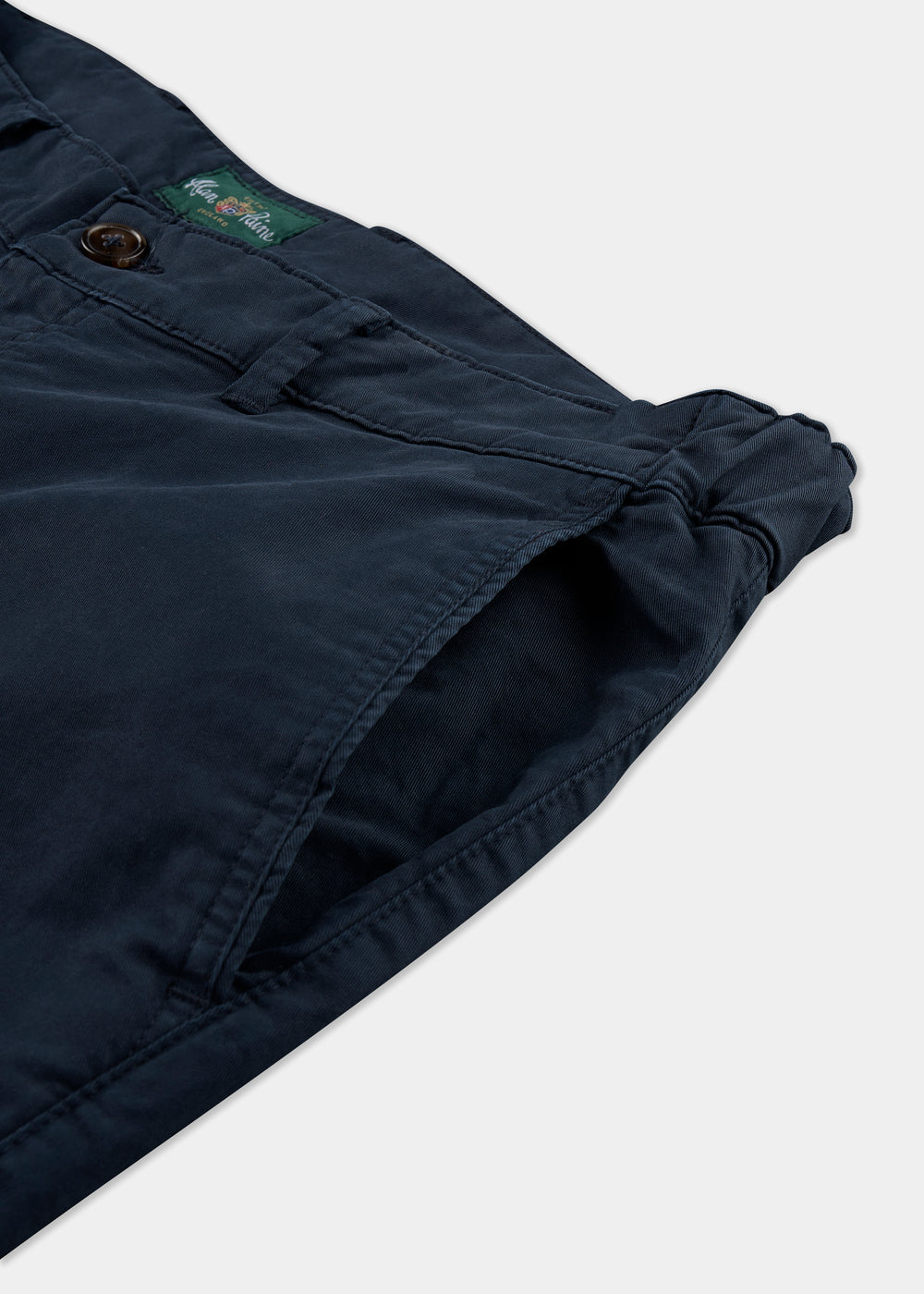 Men's Chino Trousers in Navy Blue