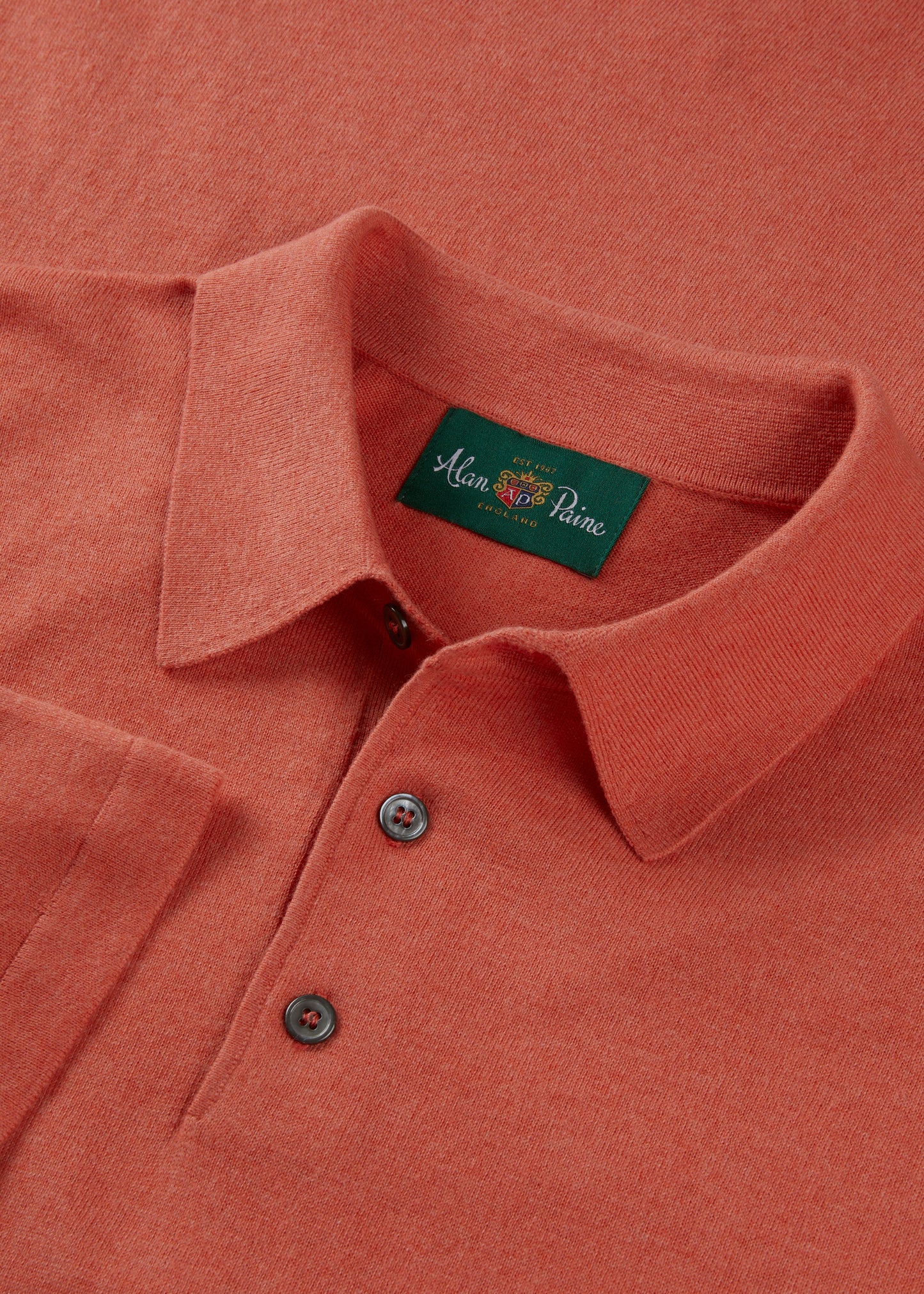 Men's Luxury Cotton Polo Shirt In Melba