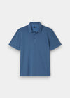 Weymouth Washed Effect Polo Shirt In Regatta