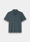 Weymouth Washed Effect Polo Shirt In Navy