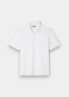 Weymouth Washed Effect Polo Shirt In White