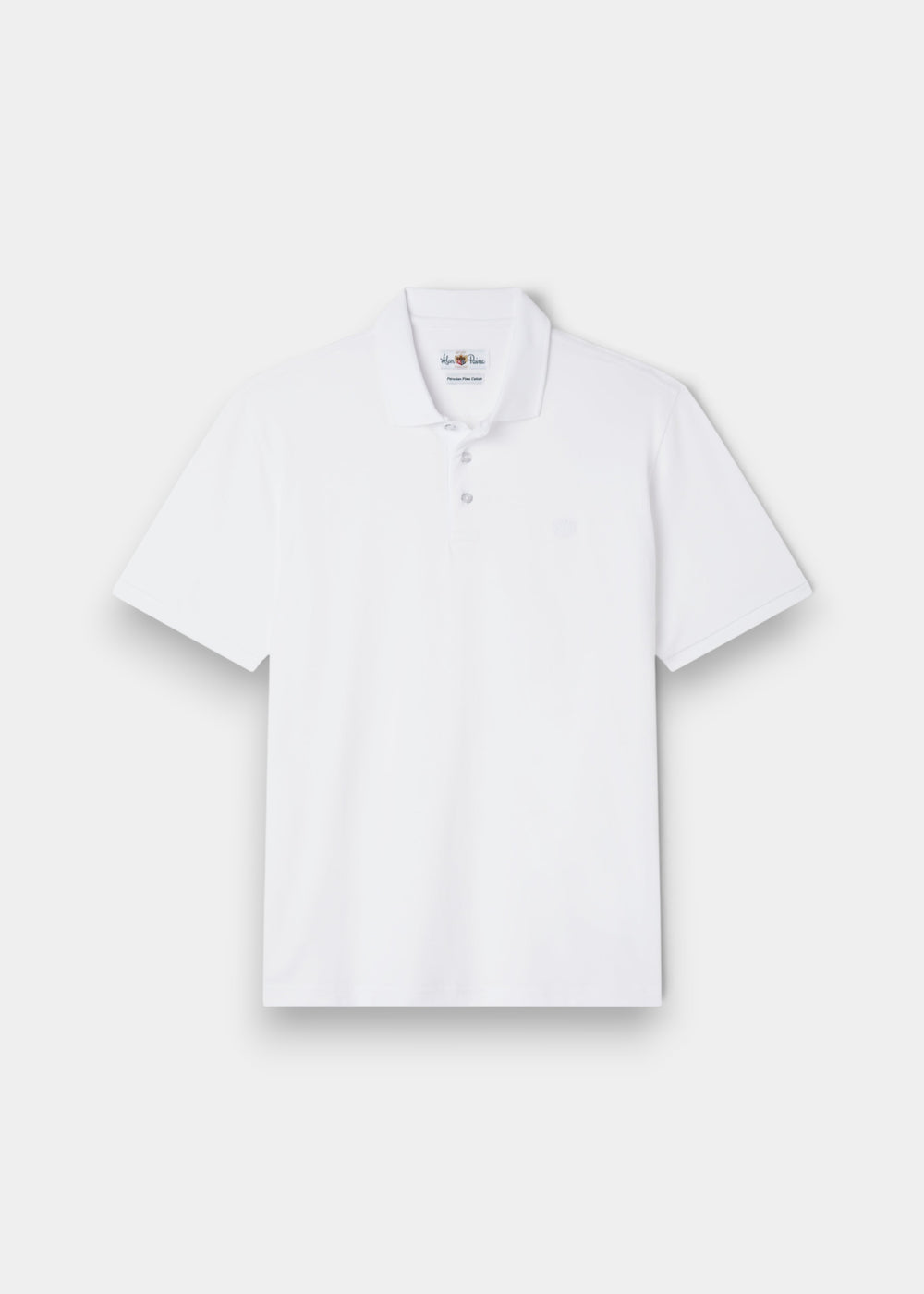 Fritton Pique Polo Shirt In White