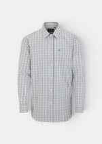 Ilkley Men's Green and Brown Country Check Shirt - Shooting Fit