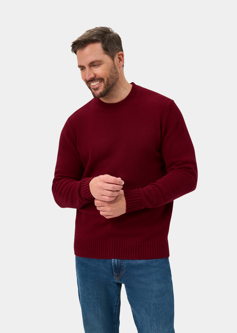 Kinnadie Supersoft Shetland Jumper In Venetian - Regular Fit