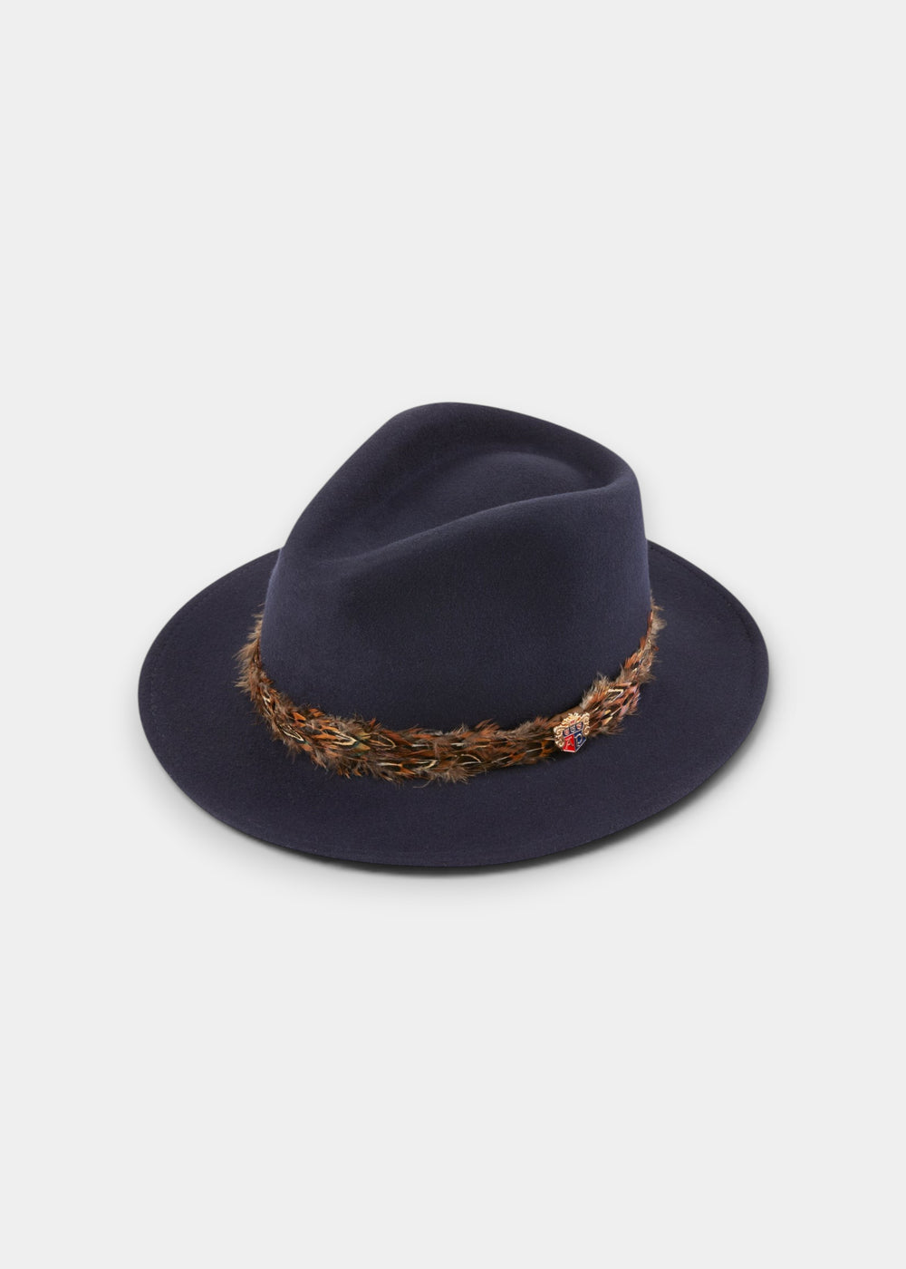 Richmond Ladies Fedora In Navy