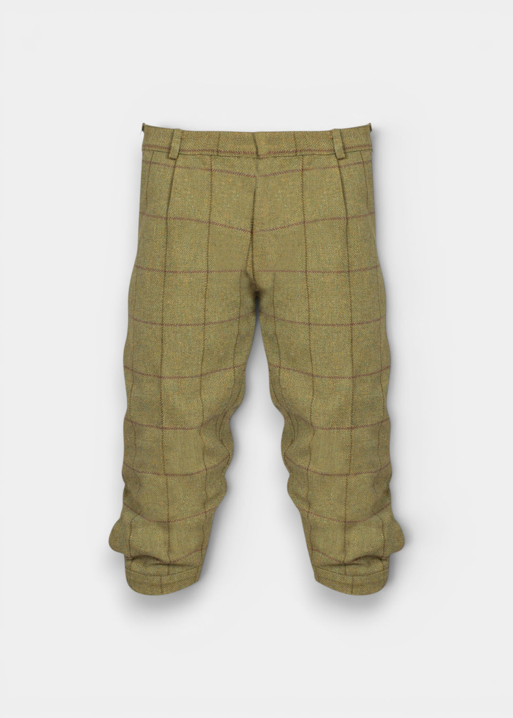 Rutland Men's Tweed Water Repellent Shooting Breeks in Lichen  -  Regular Fit